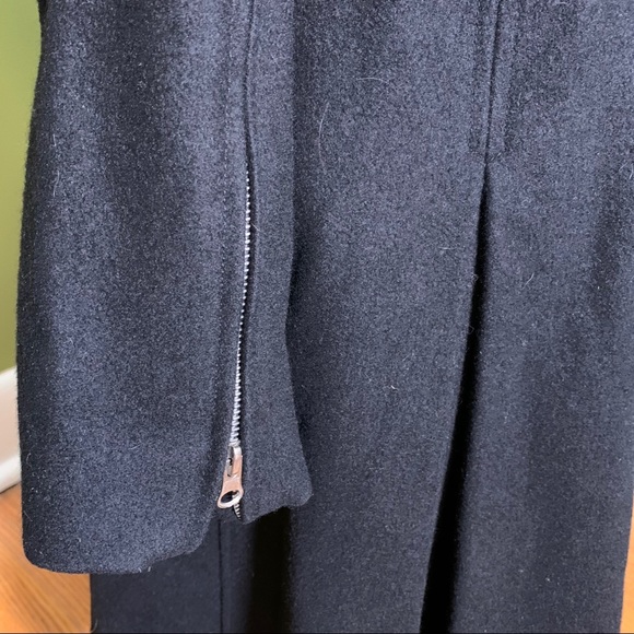 Groggy Military wool blend pea coat, extra small - Picture 5 of 13